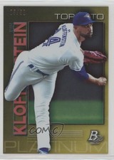 2020 Bowman Platinum Wal-Mart Top Prospects Gold 5/50 Adam Kloffenstein 0b3