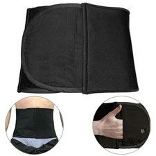 Elite Ostomy Support Belt, Black, For Colostomy & ileostomy bag support, Unisex