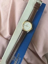 Mens Vintage Bi-colour TISSOT PR100 Swiss Pack Quartz Wristwatch Box And Papers