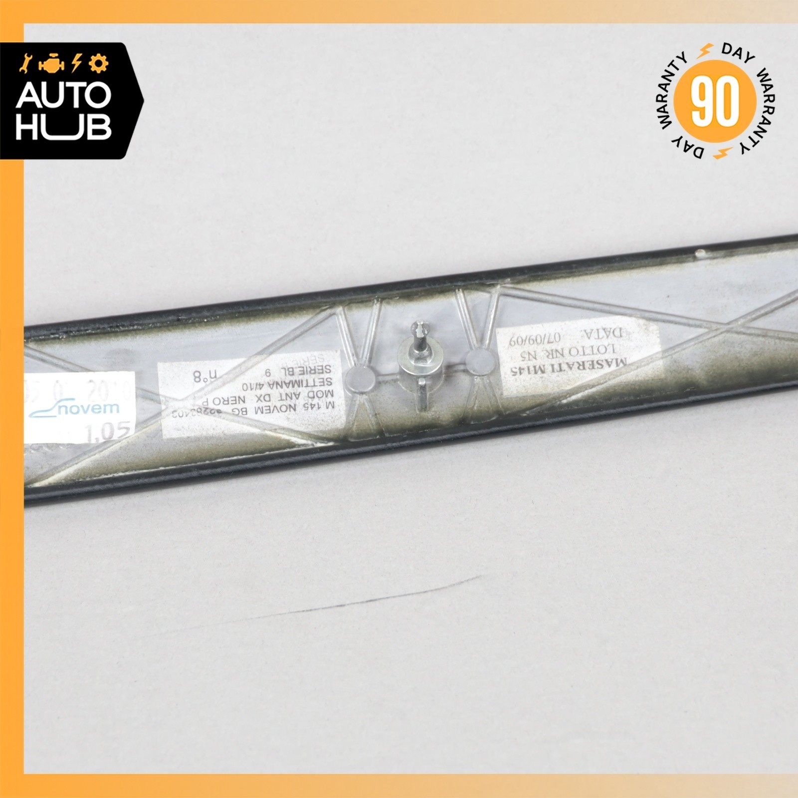 08-19 Maserati GranTurismo M145 Front Right Side Door Panel Trim Black OEM