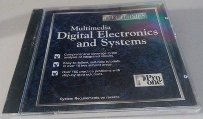 Multimedia Digital Electronics & Systems (PC CD-ROM) NEW SEALED Pro One Software