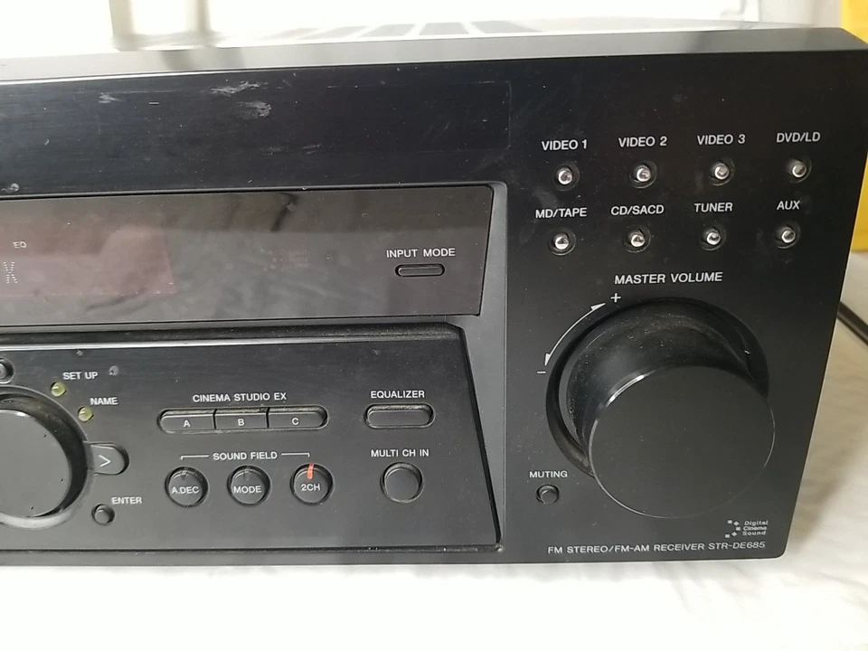 Sony STR-DE685 Stereo Receiver Digital Audio/video Control Center Cinema O - Image 2 of 4