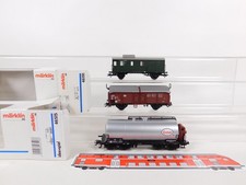 Märklin H0 AC 3x Marchandises DB Nem Kk Kkk 46191 46515 Esso Pwgs 2x Box #