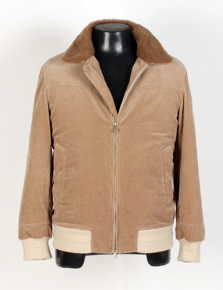 Brunello Cucinelli 灯芯绒/剪羊毛/羊绒夹克 - S - 8500 美元 — 第 4/4 张图片