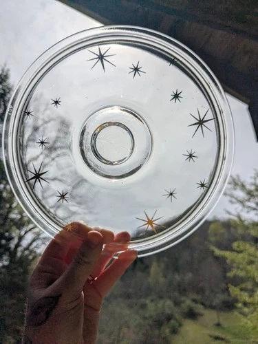 New ListingPyrex Rodney Kent Starline 407 Glass Lid Starburst And Matching Casserole Dish ✨