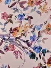 2M Chiffon Stoff beige