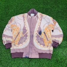 Vintage 80s Baroque Art Jacket Womens XL/2XL 25x26 Terry