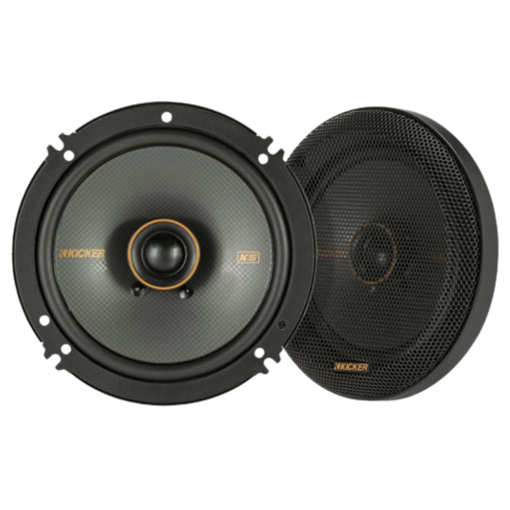 Open Box Kicker KS-Series 51KSC6504 6.5" 2-Way Coaxial Speakers