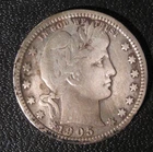 1905 Barber Quarter - VF to XF