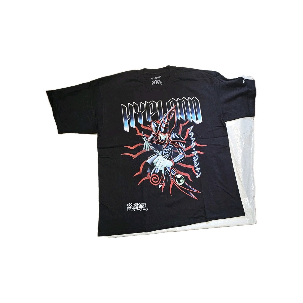 Hypland X Yugioh Official Collaboration Dark Magic Shirt Men's SZ