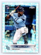 2022 Topps Chrome Logofractor Edition #48 Vidal Brujan RC