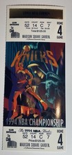 NBA 1994 New York Knicks NBA Finals Home Game 4 Phantom Basketball Ticket Stub