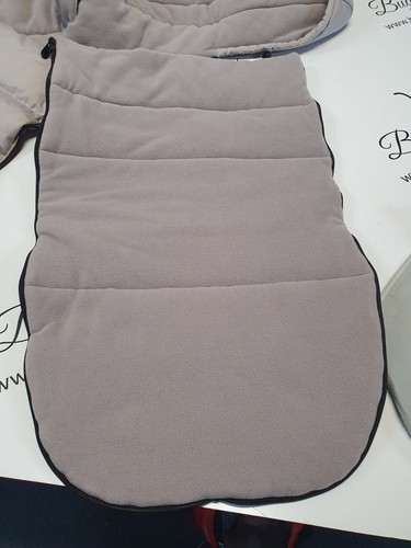 Bugaboo Universal High Performance Footmuff Arctic Grey Cosytoes Both Top Covers - Picture 7 of 15