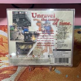 Time Stalkers Sega Dreamcast CIB Resurfaced and Tested Complete in Box Game