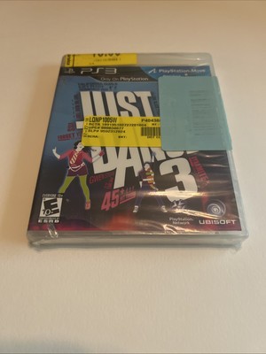 Just Dance 3 (Sony PlayStation 3, 2011 PS3) Brand New Sealed - Free Shipping!