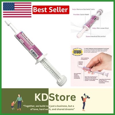 Fast-Acting Oral Paste for Dogs & Cats with Probiotics & Kaolin for Digestive...
