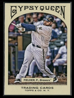 2011 Topps Gypsy Queen - Prince Fielder #86 Milwaukee Brewers Slugger Excellent+