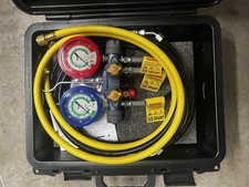 Yellow Jacket 45925 Co2 Charging Manifold And Hoses !