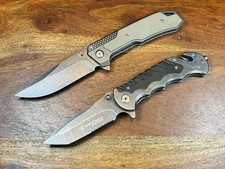 TSA CONFISCATED SMITH & WESSON FOLDING KNIVES SAR (Lot of 2)