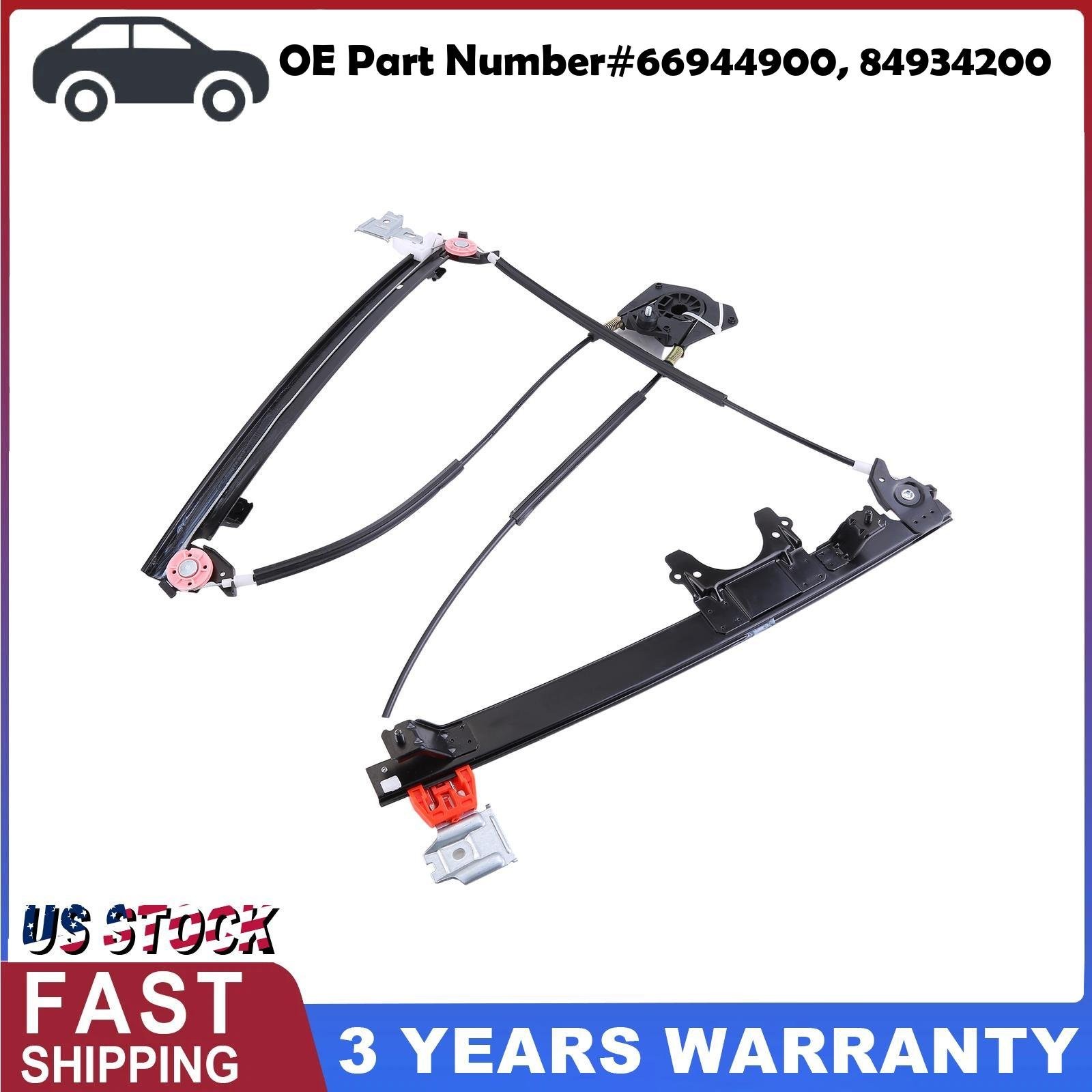 Window Regulator Replacement For Maserati Quattroporte 2003-13 66944900 84934200
