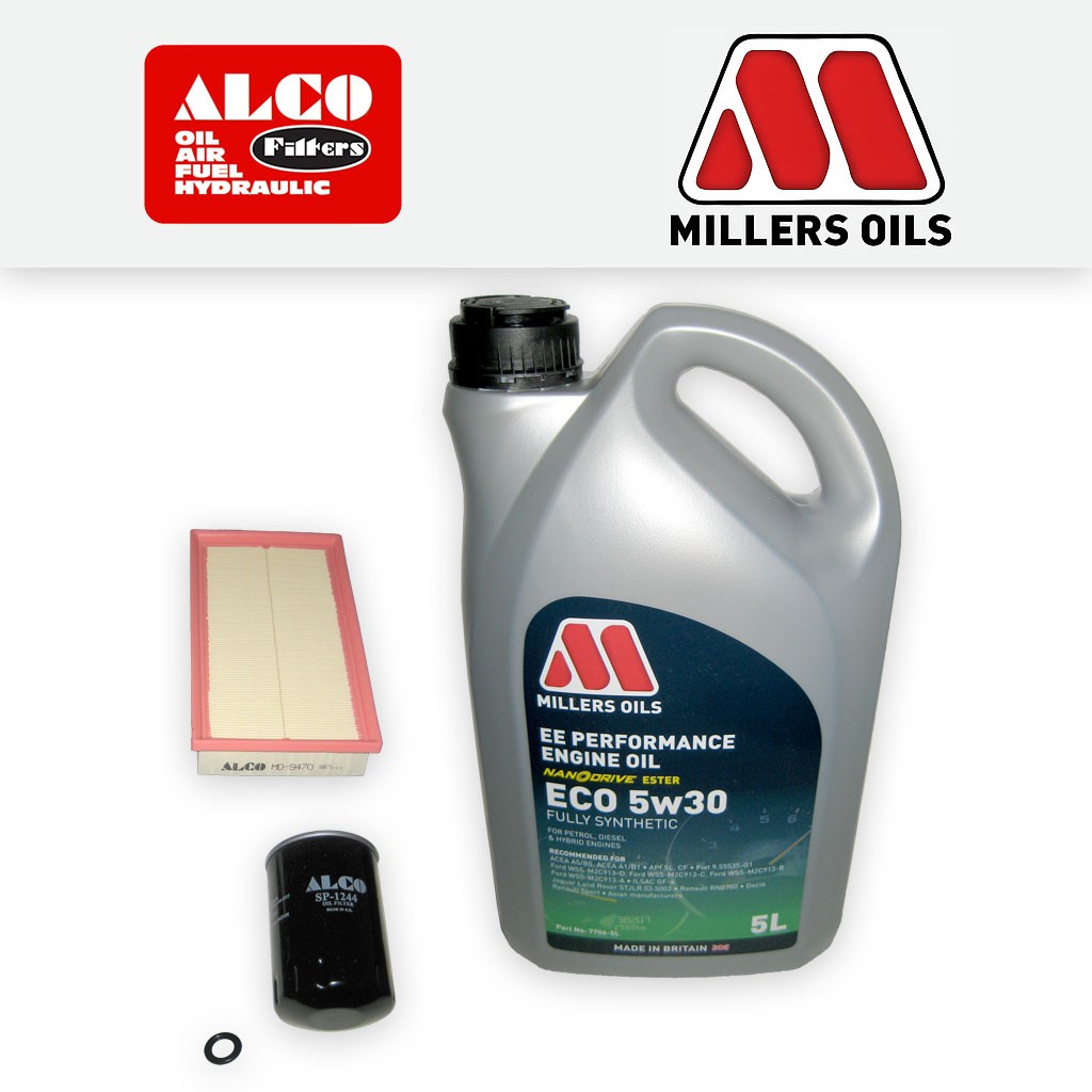 SERVICE KIT for FORD FOCUS MK1 1.6 1.8 2.0 OIL AIR FILTERS +EE OIL (1998-2004)