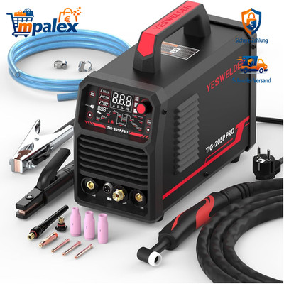 YESWELDER WIG Schweißgerät 200A Puls 3in1 TIG DC ARC LED Display 230V Inverter