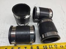 Pack of 4 Generic 1056-22 2" CI/Plastic End Style Flexible Pipe Couplings New