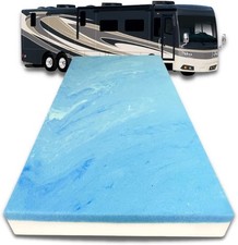 7-Inch Bunk 30" x 80" Cooling Gel Memory Foam RV Mattress Replacement, Medium