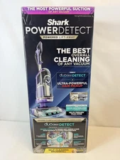 New Shark POWERDETECT Upright Vacuum with DuoClean Detect Technology AZ4002