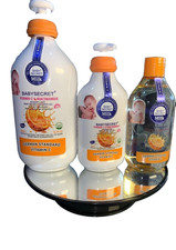 Baby Secret Vitamin C  Niacinamide Lotion,Shower Gel 1000 Oil 120ml - 3pcs Set