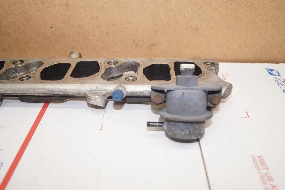 1997 Ford Explorer Ranger 4.0L OHV V6 Aluminum Fuel Rail Plate OEM Ford Pushrod - Image 3 of 4