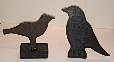 Amusement Park Carnival Shooting Gallery Vintage Steel Bird Targets  USA 
