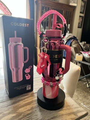 Coldest 46 oz Pink Reflections (Barbie) + Loungefly Barbie Mini Dome Backpack
