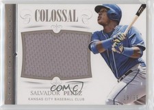 2014 Panini National Treasures Colossal 19/99 Salvador Perez #39 0bt4