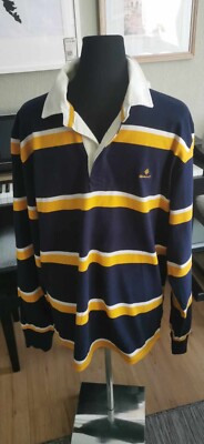 GANT Pullover Sweatshirt Polo Sweater - Gr.XL - mehrfarbig gestreift - Neuwertig