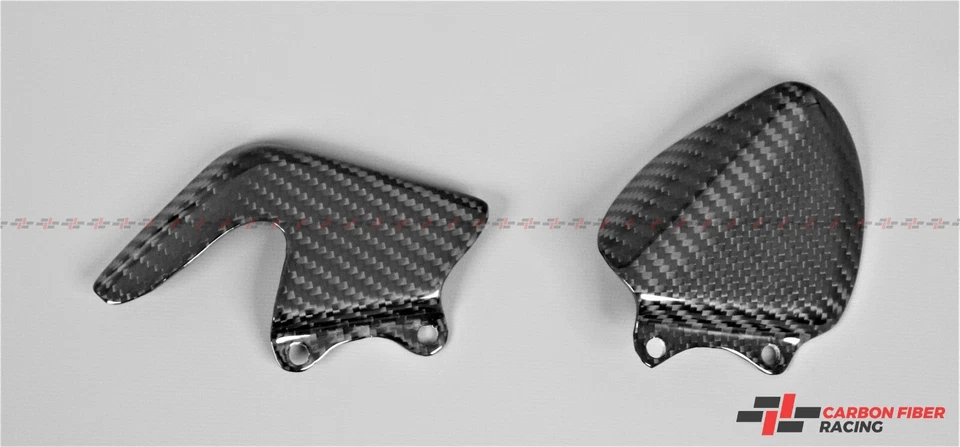 2004-2009 MV Agusta Brutale 910 Heel Plates - 100% Carbon Fiber - Image 2 of 2