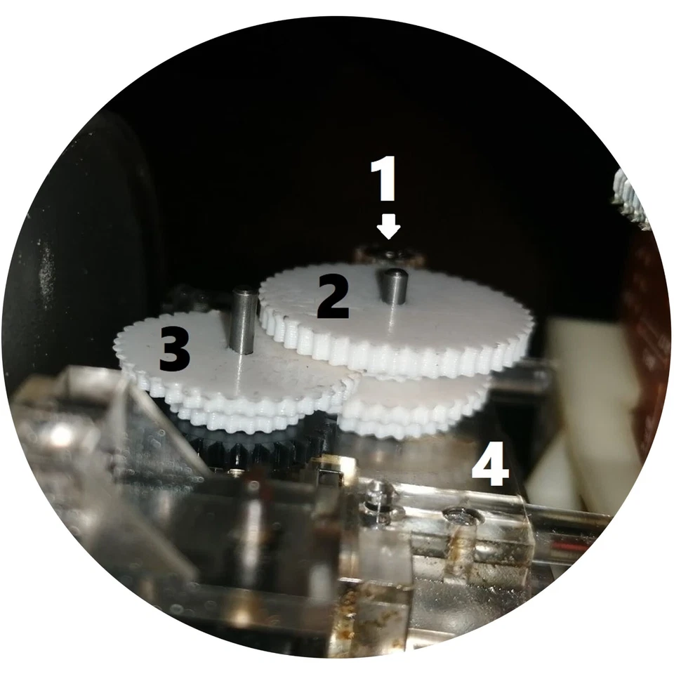 KIT ENGRENAGE COMPTEUR VITESSE T1 GEAR BMW E30 E28  316i 318i 320i 323i 325i - Imagen 3 de 4