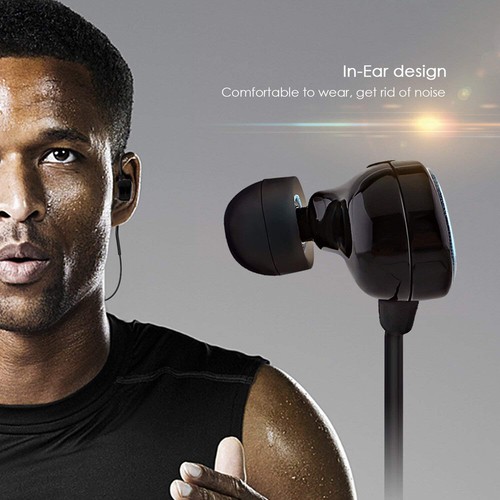 Casque de sport sans fil écouteurs jumeaux Bluetooth écouteurs intra-auriculaires stéréo - Photo 7 sur 8