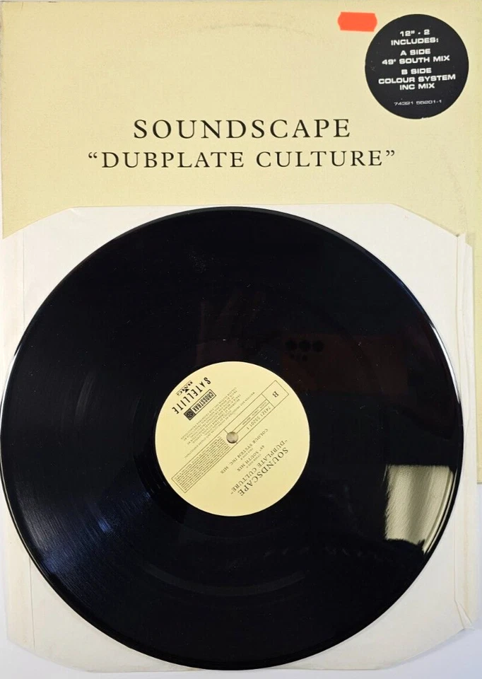 Soundscape Dubplate Culture Test Pressing 1997 Satellite EX Soundscape Vinyl 12” - Image 2 of 4