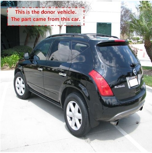 2004 NISSAN MURANO Steering Column Housing Upper & Lower Shroud Trim Cover OEM - 第 11/17 張圖片