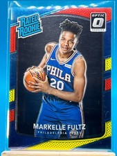 2017-18 Panini Donruss Optic - Rated Rookie Markelle Fultz #200 Red & Yellow RC