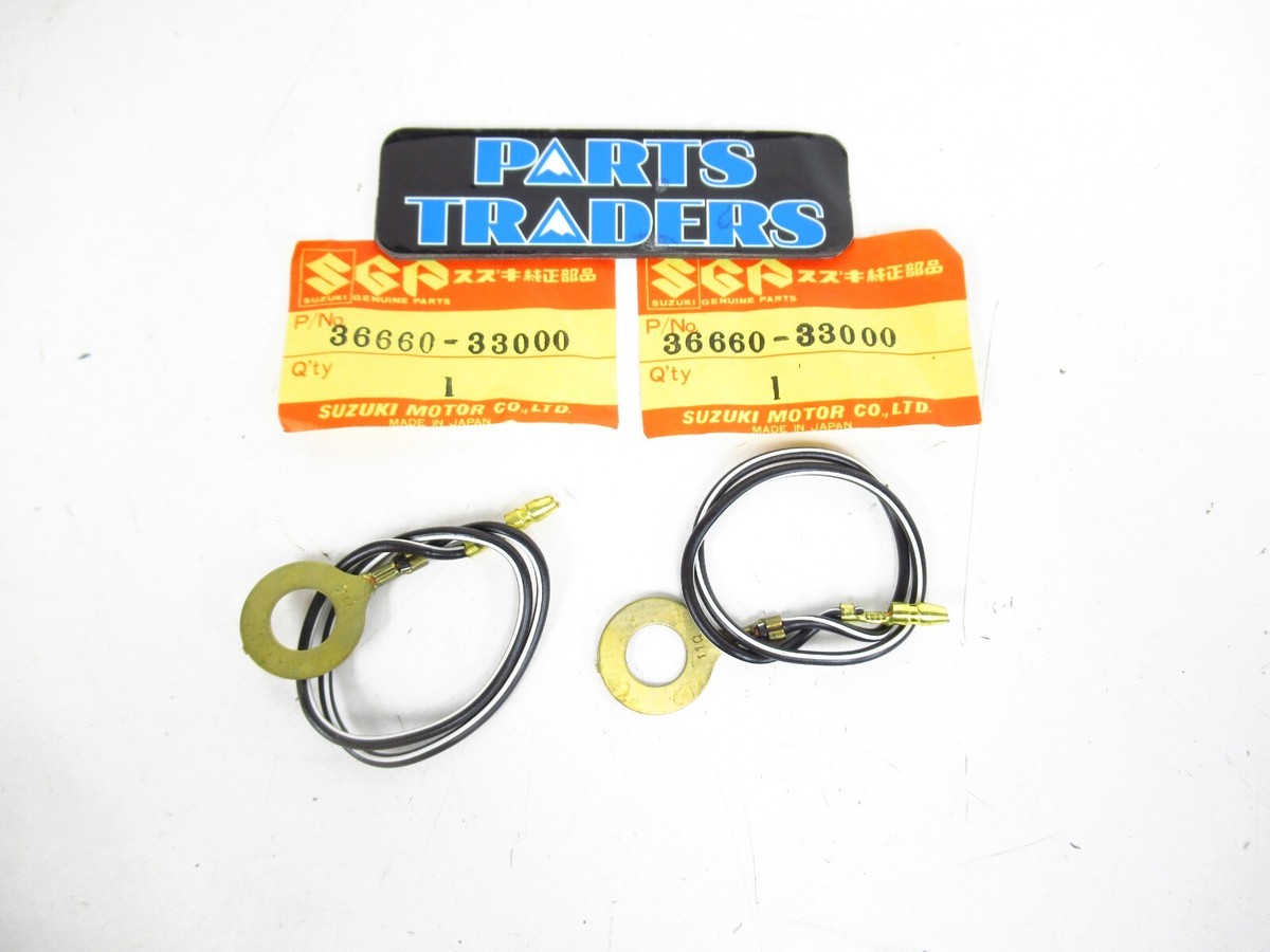 NOS Genuine Suzuki Turn Signal Lead/Ground Wire Set of 2 GT380