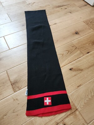 Vintage Alphorn Swiss Scarf
