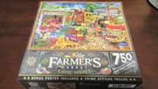 Master Pieces 750 Farmer's Market Jigsaw Puzzle