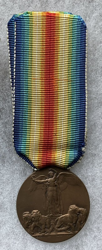 ITALY, VICTORY MEDAL, RARE…. WW1, ORIGINAL SILK RIBBON,, #3