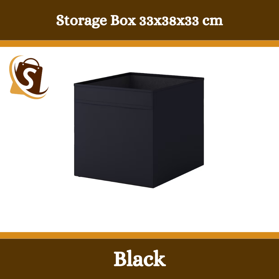 REGNBROMS STORAGE BOX ORGANISER ALL COLOURS DESIGN CUBE SHAPE BOX