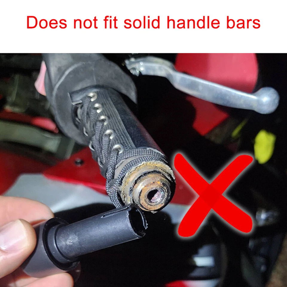 2x Black 7/8" Handguards Shield Windproof Protector For Triumph T120 Street Twin - Image 2 of 4