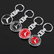 Metal Car Home Keychain Key Chain Ring Gift fit Mercedes-Benz AMG Sport Edition