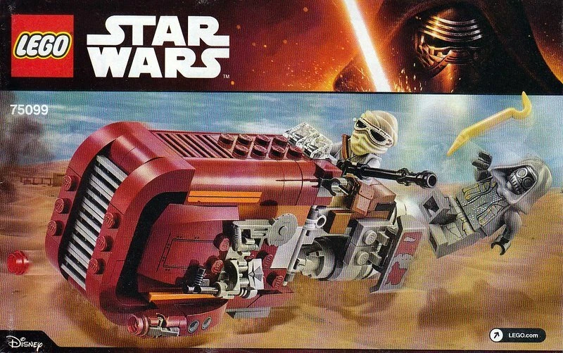 Lego 2025 rey's speeder