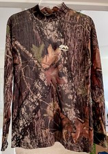 Medalist Hunt Gear Thermal Camo Long Sleeve Shirt Size Medium Made In USA